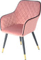 Vietavie stoel Amino 525 roze zwart pink