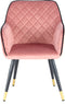 Vietavie stoel Amino 525 roze zwart pink