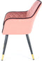 Vietavie stoel Amino 525 roze zwart pink