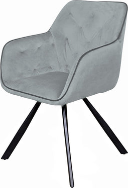 Vietavie stoel Eann 125 grey grijs