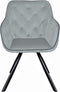 Vietavie stoel Eann 125 grey grijs