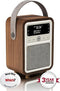 ViewQuest Monty Radio DAB Walnoot -