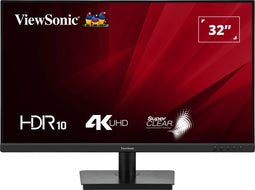ViewSonic VA3208-4K-HD Zwart