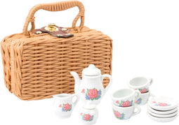 Small Foot - Koffie en Theeservies Porselein in Koffer - 14dlg