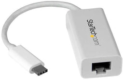 Startech.com USB-C naar gigabit netwerkadapter - USB 3.2 (Gen 1) - 1x Ethernet 1Gbps - Wit