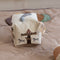 Jasmin stof kubus-Creme - Circus