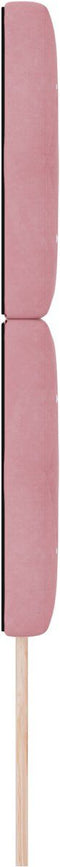 vidaXL - Hoofdbord - met - Kristallen - Knoop - - - Roze - - - 80 - cm - - - Fluweel