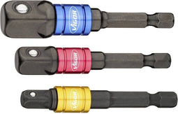 Vigor V7603/3 Dopsleuteladapterset Aandrijving 1/4 (6.3 mm) 1 set(s)