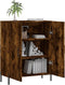 vidaXL - Dressoir - 69,5x34x90 - cm - bewerkt - hout - gerookt - eikenkleurig