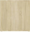vidaXL - Tv-meubel - 107x35x37 - cm - bewerkt - hout - sonoma - eikenkleurig