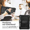 Accezz Rugged Backcover - Hoes met schouderstrap - Ingebouwde screenprotector - Zwart