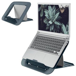 Leitz Ergo Cosy - Laptopstandaard - Verstelbaar 4 hoogtes - Fluweel Grijs