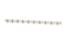 Vij5 - Coatrack By The Meter - designkapstok met 10 haken - RAL9002 grijswit