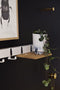 Vij5 - Coatrack By The Meter - designkapstok met 10 haken - RAL9002 grijswit