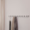 Vij5 - Coatrack By The Meter - designkapstok met 10 haken - RAL9002 grijswit