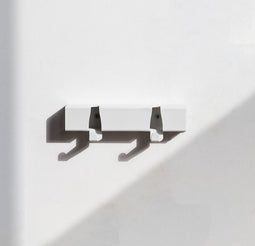 Vij5 Coatrack By The Meter kapstok met 2 haken wit