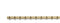 Vij5 - Coatrack By The Meter - metalen design kapstok met 10 haken - Anodic Gold