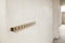 Vij5 - Coatrack By The Meter - metalen design kapstok met 10 haken - Anodic Gold