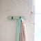Vij5 - Coatrack By The Meter - metalen design kapstok met 2 haken - RAL6019 mint-groen