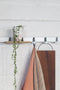 Vij5 - Coatrack By The Meter - metalen design kapstok met 5 haken - RAL9002 grijswit