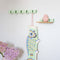 Vij5 - Coatrack By The Meter - metalen design kapstok met 5 haken - RAL6019 mint-groen