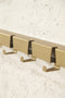 Vij5 - Coatrack by the Meter - metalen design kapstok met 5 haken - Anodic Gold