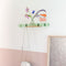 Vij5 - Coatrack By The Meter - metalen design kapstok met 5 haken - RAL6019 mint-groen