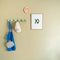 Vij5 - Coatrack By The Meter - metalen design kapstok met 5 haken - RAL6019 mint-groen