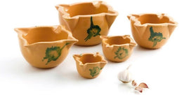 Vijzel Quid Oranje Keramisch (13 x 8 cm)