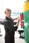 Vikan 475752 Ovale Wasborstel - 370 mm - Waterdoorlatend - Zacht Gespleten Haren - Autoborstel - Auto Wassen