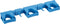 Vikan Hygiene 10113 Hi-Flex ophangrek 3 klemmen 2 haken - Blauw