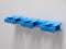 Vikan Hygiene 10113 Hi-Flex ophangrek 3 klemmen 2 haken - Blauw