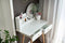 Viking Choice - Kaptafel - met spiegel - 80x40x122 cm - wit