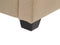 VIKNA - Hoekbank - Beige - Rechterzijde - 250 cm - Polyester