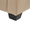 VIKNA - Hoekbank - Beige - Rechterzijde - 250 cm - Polyester
