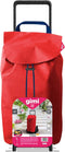 Vileda Gimi Boodschappentrolley 52L 51x44x96 cm Rood/Zwart