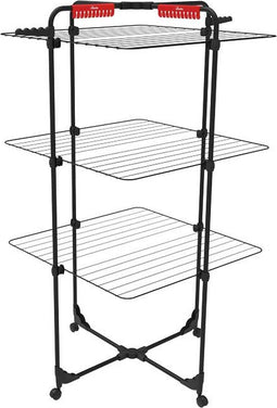 Vileda Mixer 3 Ultimate Droogrek (Black Edition) - Droogtoren - 30 m drooglengte - Flexibel