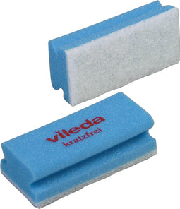 Vileda spons Glitzi Quattro blauw pak van 10 stuks