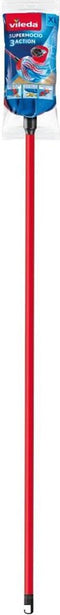 Vileda Super Mocio 3D Mop en Steel