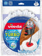 Vileda Turbo Classic 100% microfibre Vervanging - 1 per verpakking - Geschikt voor alle centrifugesystemen van Vileda - Voor harde vloeren