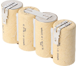 vileda Ultramat Electro System oplaadbare batterij van AccuCell met 4,8 volt 2000 mAh