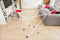Vileda Universal Droogrek - Droogrek met X-onderstel - 18 m drooglengte