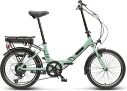 Villette les Vacances, vouwbare e-bike, 6 sp, 20 inch, mint