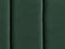 VILLETTE - Tweepersoonsbed - Groen - 140 x 200 cm - Fluweel