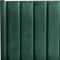 VILLETTE - Tweepersoonsbed - Groen - 180 x 200 cm - Fluweel