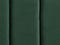 VILLETTE - Tweepersoonsbed - Groen - 180 x 200 cm - Fluweel
