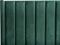 VILLETTE - Tweepersoonsbed - Groen - 180 x 200 cm - Fluweel