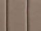 VILLETTE - Tweepersoonsbed - Taupe - 160 x 200 cm - Fluweel