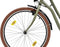 Villette Vintage retro elektrische fiets groen