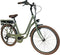Villette Vintage retro elektrische fiets groen